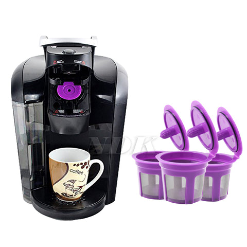 3pcs/pack Keurig Refillable coffee Capsule Reusable K-cup Filter for 2.0 & 1.0 Brewers k cup reusable for Keurig machine