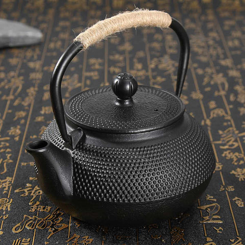 Cast Iron 800ml Japanese Teapot Tea Infusers Metal Net Filter Drinkware Kung Fu Tea Pot Kettle Home Coffee Tea Brewing Tools