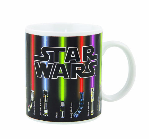 Promotion Star Wars Lightsaber Heat Reveal Mug Color Change Coffee Cup Sensitive Morphing Mugs Temperature Sensing Birthday Gift