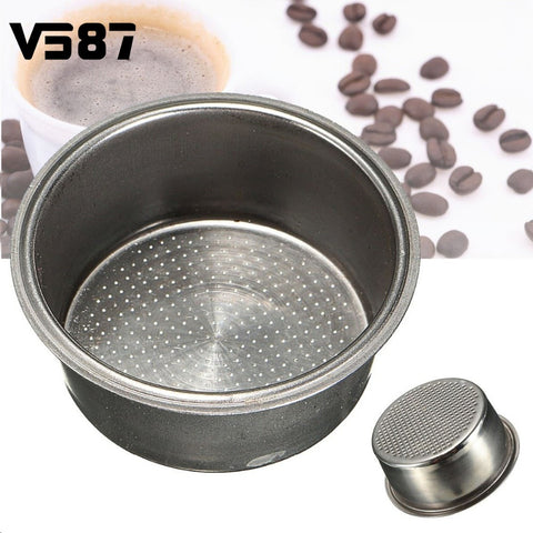 Coffee Filter Basket Stainless Steel Compatible For Coffee Machine Filter Refillable Reusable Capsule