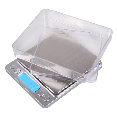 2kg X 0.1g Mini Digital Scale LCD Display Precision Electronic Jewelry Diamond Balance Weighing Scales Coffee Tea Kitchen Scale