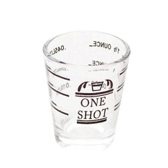 Kitchen Accessories Glass Measuring Cup for Espresso Cocktail 1.5oz Glassful Coffee cup BS