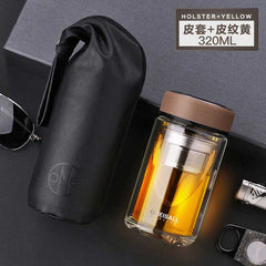 320ML Glass Coffee Mugs Water Bottle Tea Cup Double Wall Glass Tea Cup Mug Juice glasses Water Bottles Tea Cups Coffee Mugs