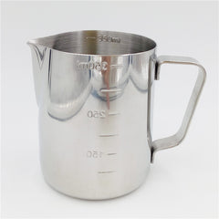 Practical Stainless Steel Espresso Coffee Pitcher Barista 350ml/600ml Kitchen Craft Scale Coffee Latte Milk Frothing Jug