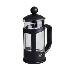 Wulekue 350ML Glass Colorful French Press Coffee Tea Maker Household Office Heat Resistant Pot