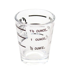 Kitchen Accessories Glass Measuring Cup for Espresso Cocktail 1.5oz Glassful Coffee cup BS