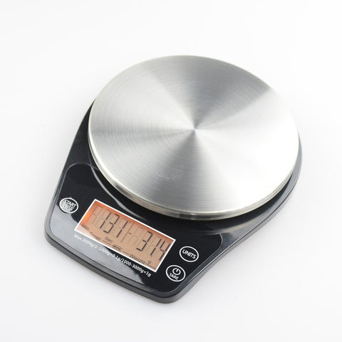 Mini Drip Digital Scale with Timer 0.1-3000G  V60 Coffee  Kitchen Backing Scale American Coffee Maker