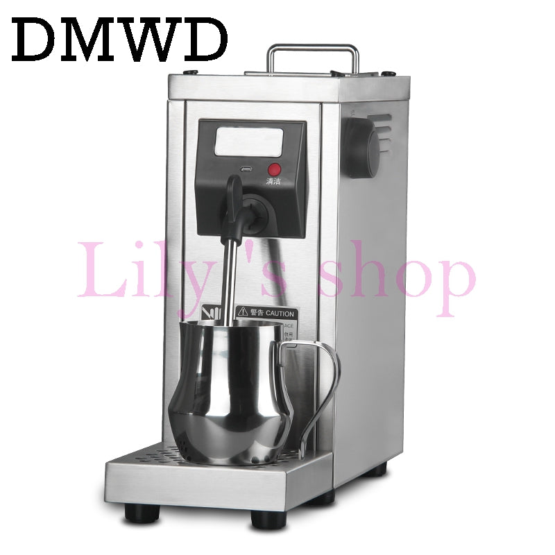 DMWD Milk Steamer Commercial Pump Pressure Milk foam Frother